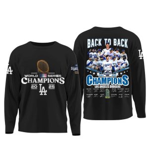 Dodgers Back To Back World Series Champions 2025 Sweatshirt2