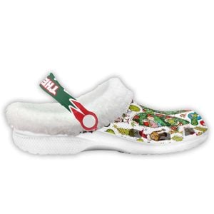 The Grnch x Christmas Fleece Crocs1