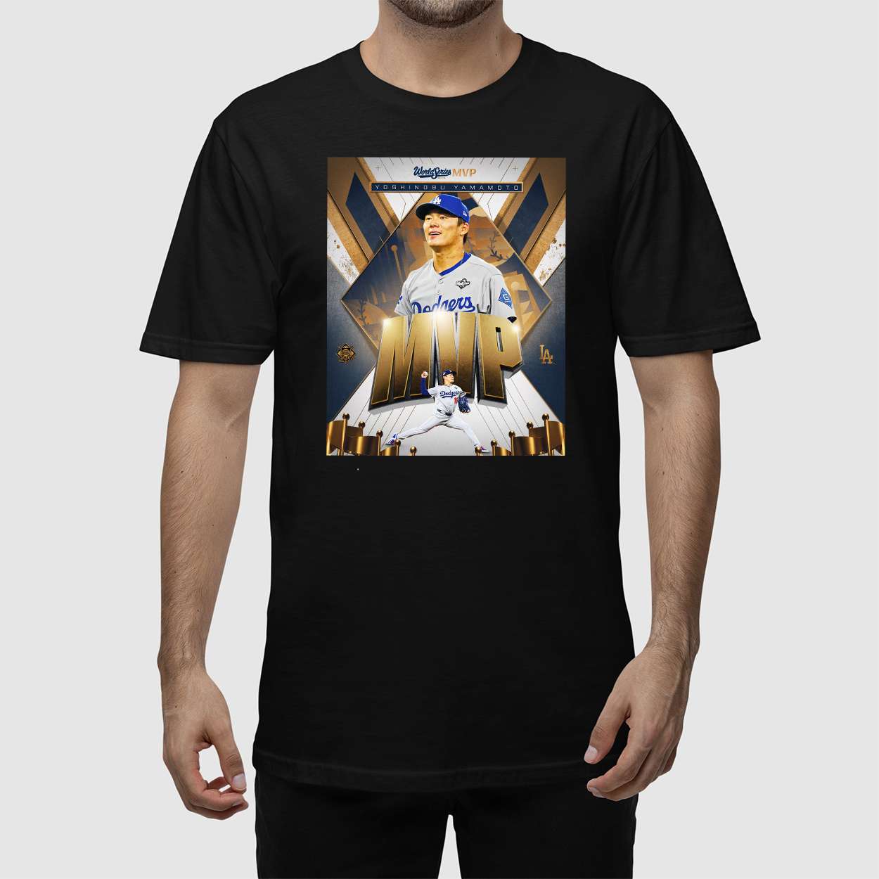Yoshinobu Yamamoto MVP World Series 2025 Shirt Yoshinobu Yamamoto MVP World Series 2025 Shirt