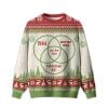 2025 You Are Here Ugly Christmas Sweater