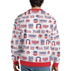 2025 Trump Republican Christmas Ugly Sweater 2 2025 Trump Republican Christmas Ugly Sweater2
