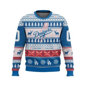 2025 Personalized Dodgers Ugly Christmas Sweater 1 2025 Personalized Dodgers Ugly Christmas Sweater1