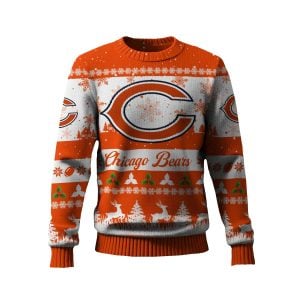 2025 Bears Reindeer Christmas Tree Pattern Ugly Sweater