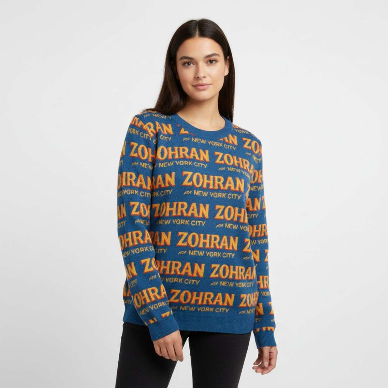 Zohran For New York City Ugly Sweater Zohran For New York City Ugly Sweater