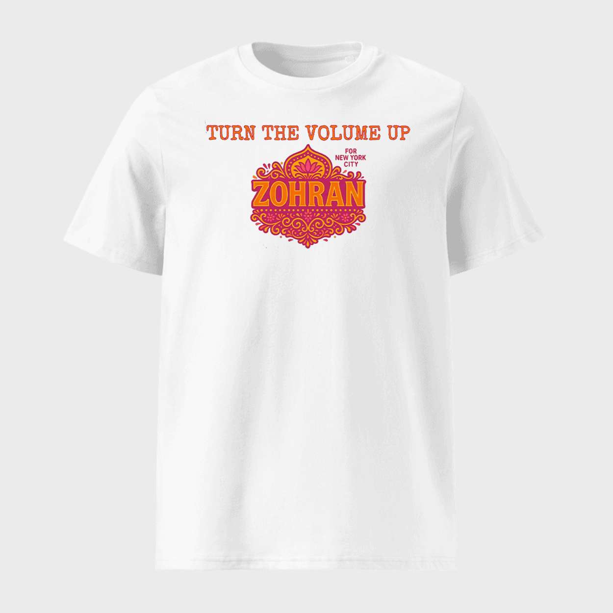 Zohran Mamdani Turn the Volume Up 2025 Shirt 1 Zohran Mamdani Turn the Volume Up 2025 Shirt
