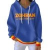 Zohran for NYC New York Mayor Pit Striped Hoodie