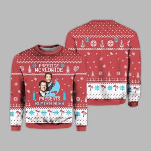 Step Brothers Prestige Worldwide Presents Boats N Hoes Ugly Christmas Sweater 2