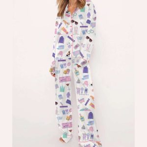 Real Housewife Of Salt Lake City Silky Satin Pajama Set 2 Real Housewife Of Salt Lake City Silky Satin Pajama Set2