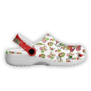 Personalized Merry Grinchmas Crocs Clogs1