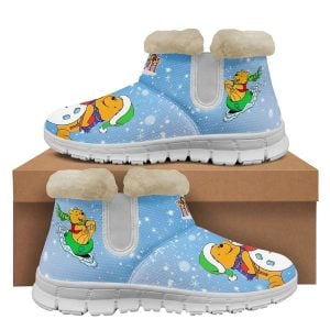 Winnie the Pooh Christmas Snow Boots Shoes