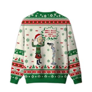 2025 Jingle All The Way Ugly Christmas Sweater 1 Jingle All The Way Ugly Christmas Sweater1