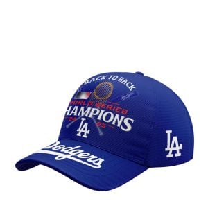 Dodgers Back To Back World Series 2025 Champions Cap1
