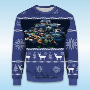 Seahawks Special Team Ugly Christmas Sweater1
