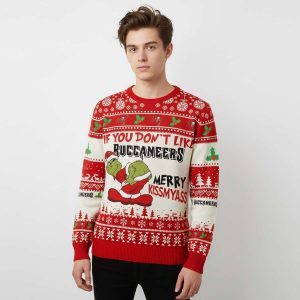 Buccaneers Grnch Merry Kissmyass Ugly Sweater1