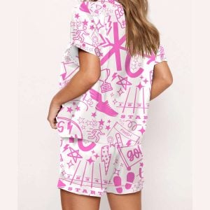 Cross Country Silky Satin Pajama Set 1 Cross Country Silky Satin Pajama Set1