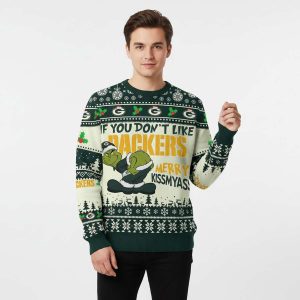 Packers Grnch Merry Kissmyass Ugly Sweater 1 Packers Grnch Merry Kissmyass Ugly Sweater1