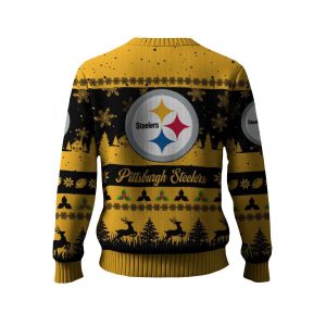 2025 Steelers Reindeer Christmas Tree Pattern Ugly Sweater 1 2025 Steelers Reindeer Christmas Tree Pattern Ugly Sweater1