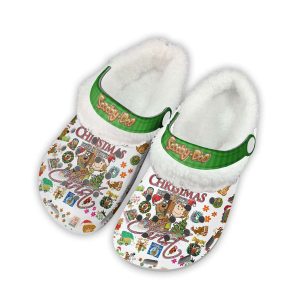 Scooby Doo Christmas Begin With Christ Fleece Crocs