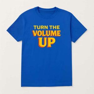Zohran Mamdani Turn The Volume Up Shirt 1