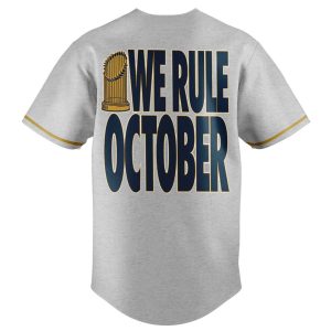 Dodgers We Rule October World Series Champions 2025 Jersey 2 Dodgers We Rule October World Series Champions 2025 Jersey2