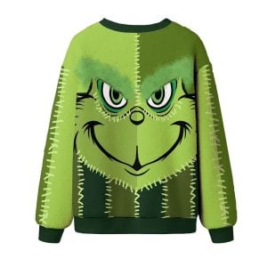 2025 Grnch Green Ugly Christmas Sweater 1 Grnch Green Ugly Christmas Sweater1