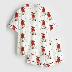 Merry Christmas Shitters Full Funny Griswold Holiday Pajama Set1
