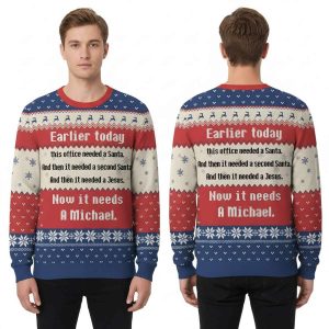 This Office Needed A Santa Ugly Christmas Sweater