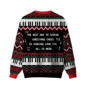 The Best Way To Spread Christmas Cheer Ugly Christmas Sweater1