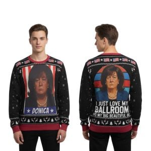 Donica Lewinsky Ugly Christmas Sweater