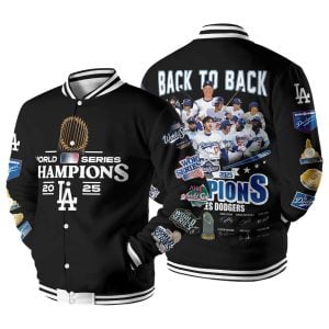 2025 Dodgers World Series Champions Baseball Jacket 1 2025 Dodgers World Series Champions Baseball Jacket1