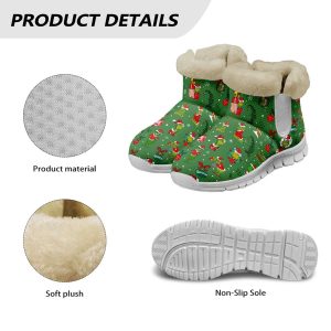 The Grnch This Is Jolly Enough Christmas Snow Boots3