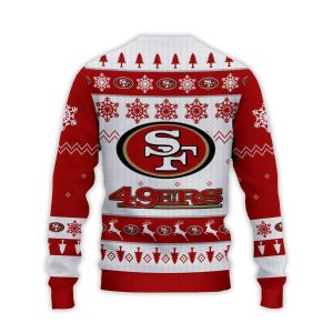 2025 49ers Football Reindeer Christmas Ugly Sweater 2 2025 49ers Football Reindeer Christmas Ugly Sweater2