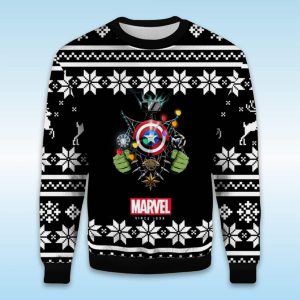 Marvel Cinematic Universe Since 1939 Ugly Christmas Sweater1