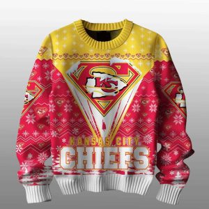 Chiefs Merry Super Christmas Ugly Sweater1