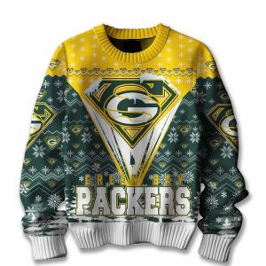 Packers Merry Super Christmas Ugly Sweater