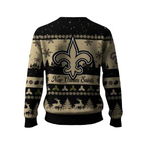 2025 Saints Reindeer Christmas Tree Pattern Ugly Sweater 1 2025 Saints Reindeer Christmas Tree Pattern Ugly Sweater1