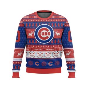 2025 Personalized Cubs Ugly Christmas Sweater 1 2025 Personalized Cubs Ugly Christmas Sweater1
