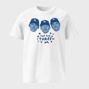 Ohtani Yamamoto Sasaki The Big Three Shirt 1