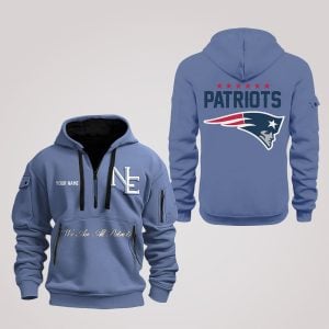 2025 Patriots Rivalries Nor Easter Quarter Zip Hoodie