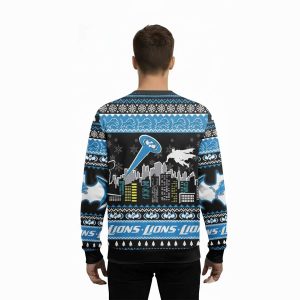 I Am Vengeance I Am The Night I Am A Lion Ugly Christmas Sweater 2 I Am Vengeance I Am The Night I Am A Lion Ugly Christmas Sweater2
