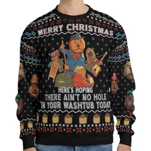 Emmet Otters Jug Band Merry Christmas Ugly Christmas Sweater2