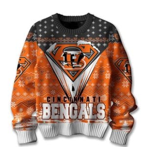 Bengals Merry Super Christmas Ugly Sweater