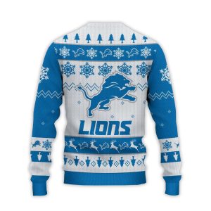 2025 Lions Football Reindeer Christmas Ugly Sweater 2 2025 Lions Football Reindeer Christmas Ugly Sweater2