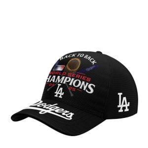 Dodgers Back To Back World Series 2025 Champions Cap3