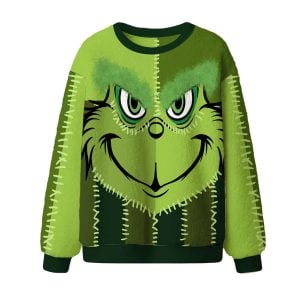 Grnch Green Ugly Christmas Sweater