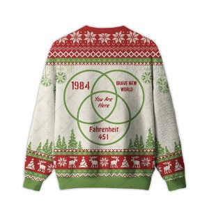 2025 You Are Here Ugly Christmas Sweater 1 You Are Here Ugly Christmas Sweater1