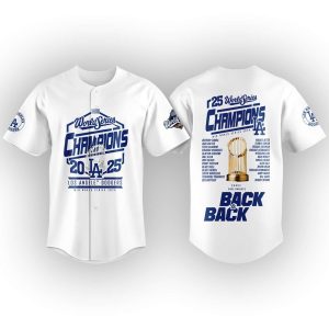 2025 Dodgers World Series Champion Back To Back Jersey 1 2025 Dodgers World Series Champion Back To Back Jersey1