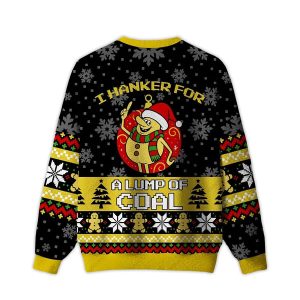 I Hanker For A Lump Of Coal Ugly Christmas Sweater1