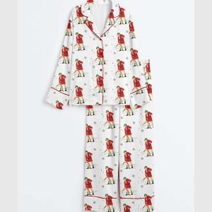 Merry Christmas Shitters Full Funny Griswold Holiday Pajama Set2