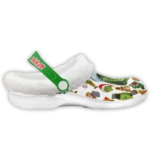 Merry Grinchmas Fleece Crocs 2 Merry Grinchmas Fleece Crocs2